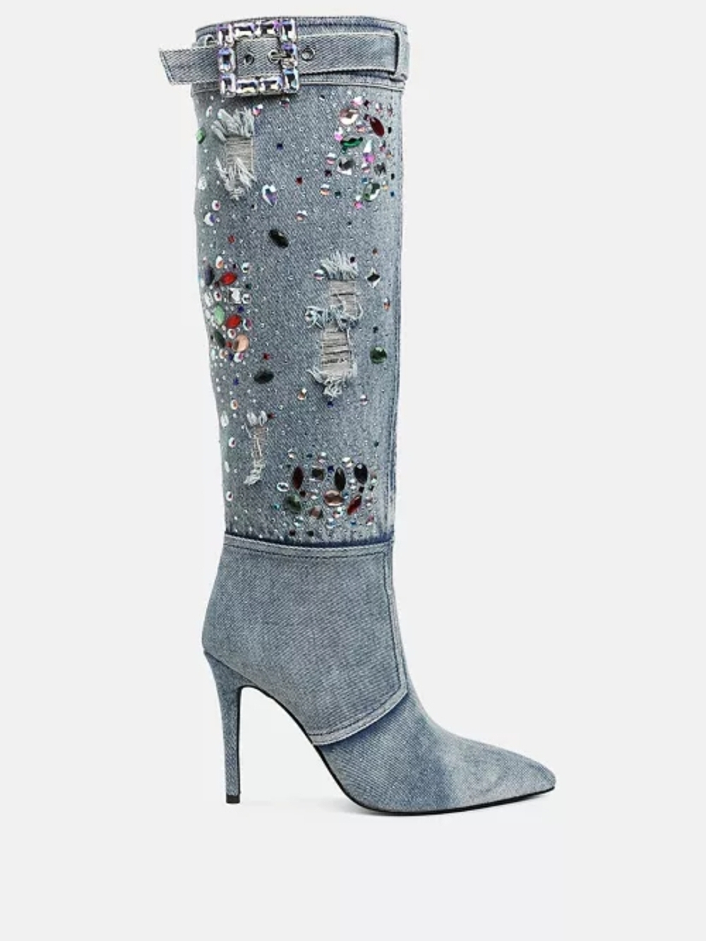 London Rag Denim Boots